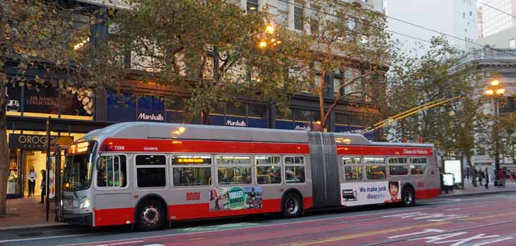 MUNI New Flyer Xcelsior XT60 7286
